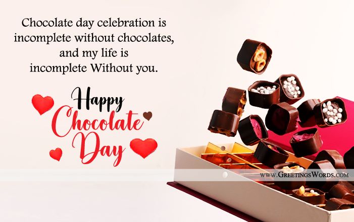 Chocolate Day Messages For Girlfriend Boyfriend