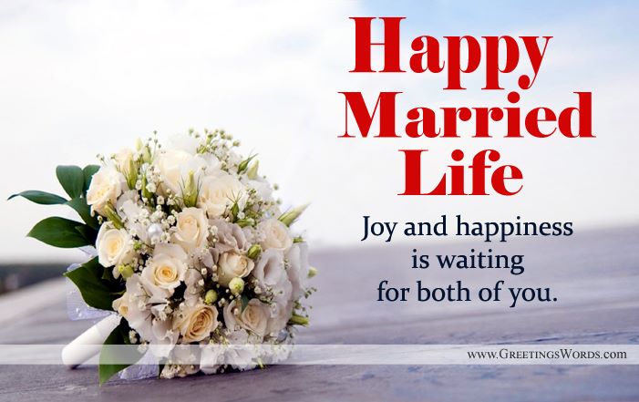 Happy Married Life Wishes | Wedding Wishes Messages
