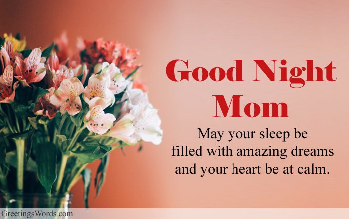 Good Night Messages For Mom
