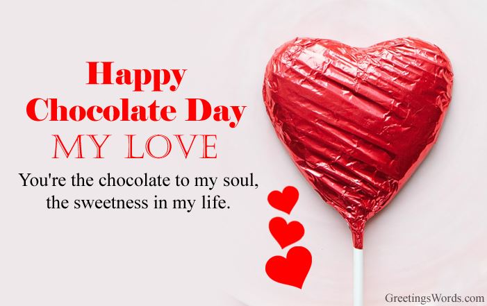 Chocolate Day Messages For Husband Wife