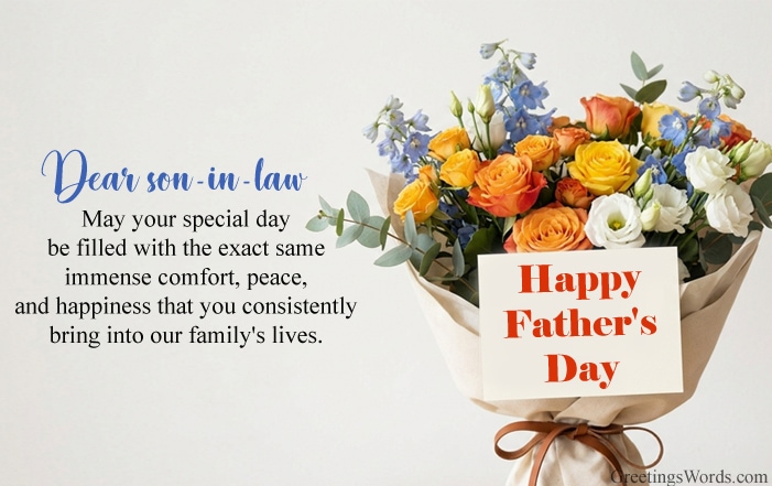 Father’s Day Messages for Son-In-Law: Best Wishes