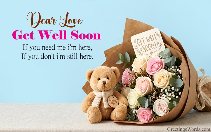 Get Well Soon Messages for Girlfriend and Boyfriend