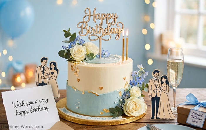 Happy Birthday Wishes for Fiancé and Fiancée With Image
