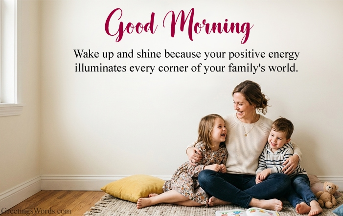 Good Morning Positive Energy Messages for Single Moms