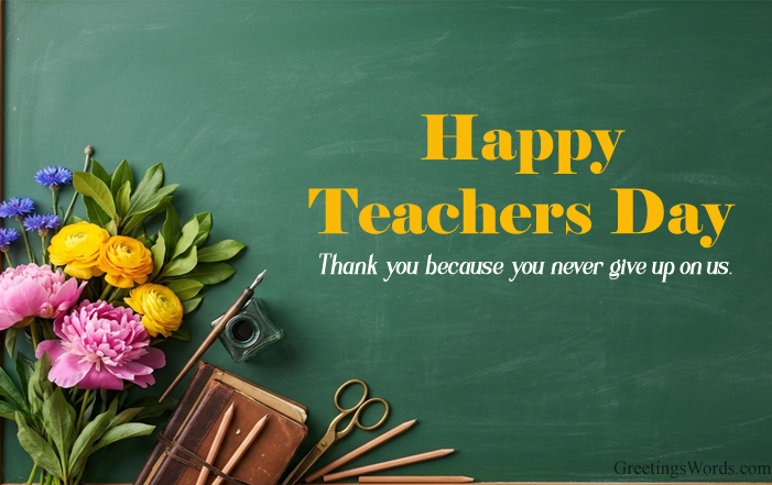 Short Teachers Day Messages and Greetings: 20 Best Ideas