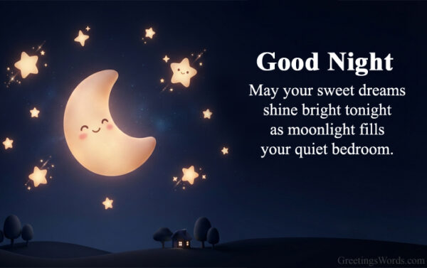 Good Night Messages for Granddaughter and Grandson